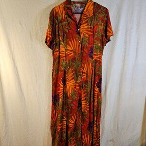 Nations Floral Print Dress -- ITEM #1999